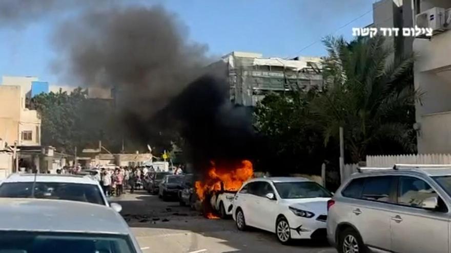 GUERRA ISRAEL IRÁN | Al menos cinco heridos en el centro de Israel tras la caída de metralla de un misil iraní