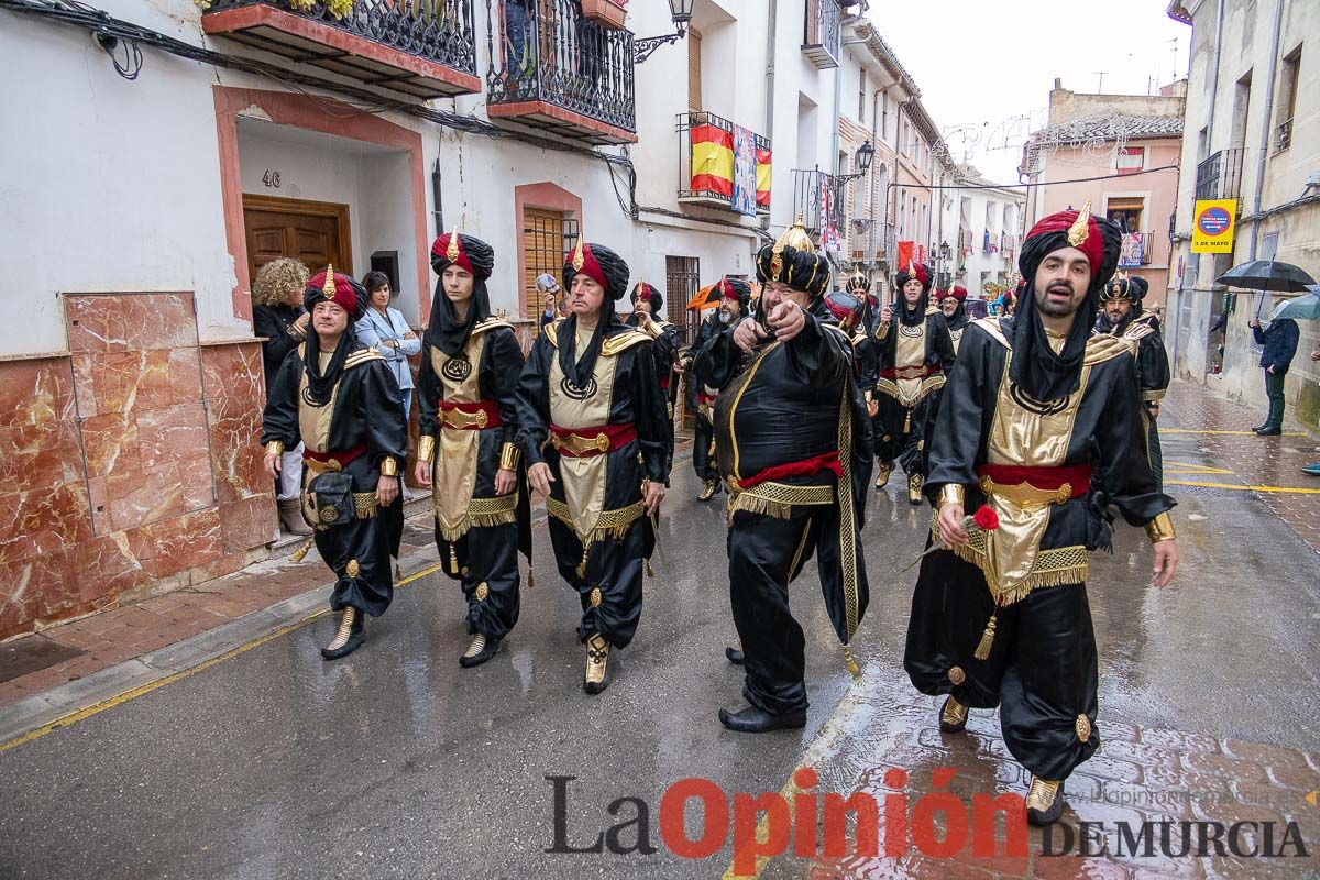 Desfile de Moros y cristianos y parlamento en las Fiestas de Caravaca