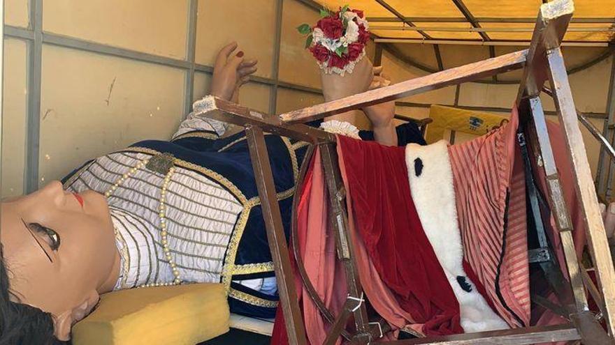 Localizan los &#039;gegants&#039; robados de El Vendrell en Castellón