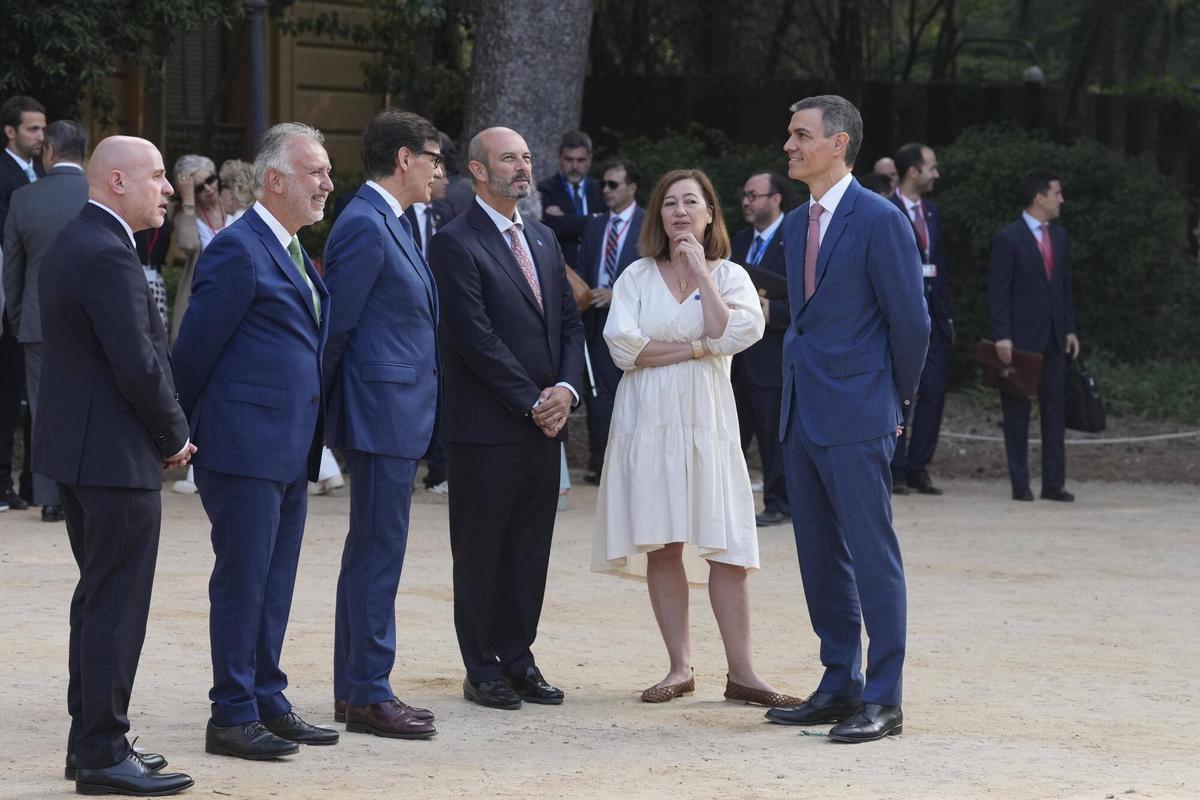 Sánchez aparca el finançament pel bloqueig de la cita de BCN Sánchez aparca el finançament pel bloqueig de la cita de BCN