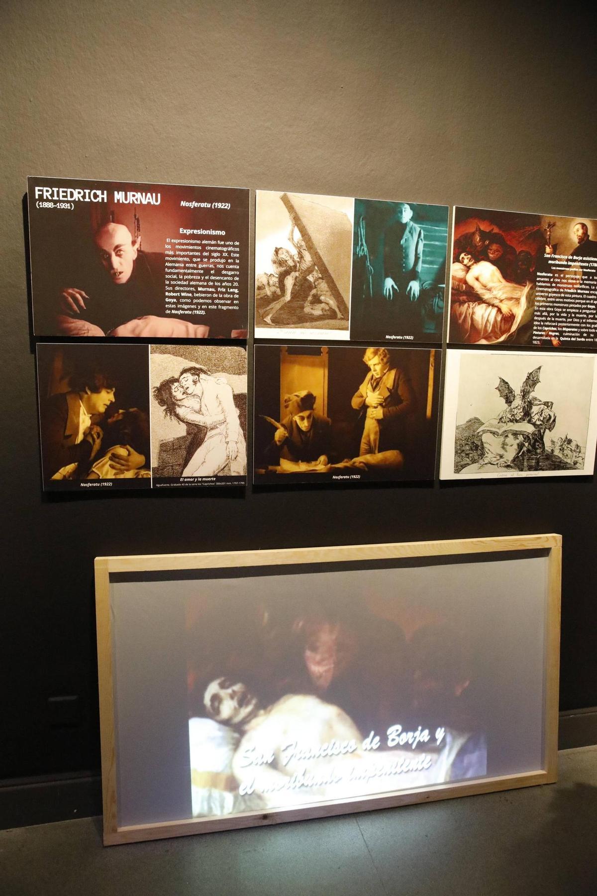 Exposición de Goya y el cine en el Antiguo Instituto de Gijón