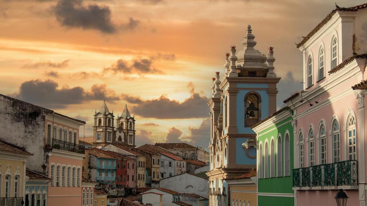 Las emblemáticas casa de colores son una de las imágenes más emblemáticas de la cuidad