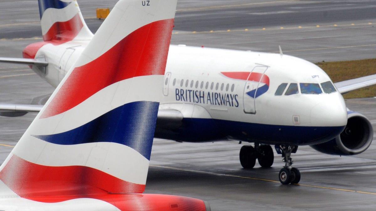 Aviones de British Airways en el aeropuerto de Heathrow.