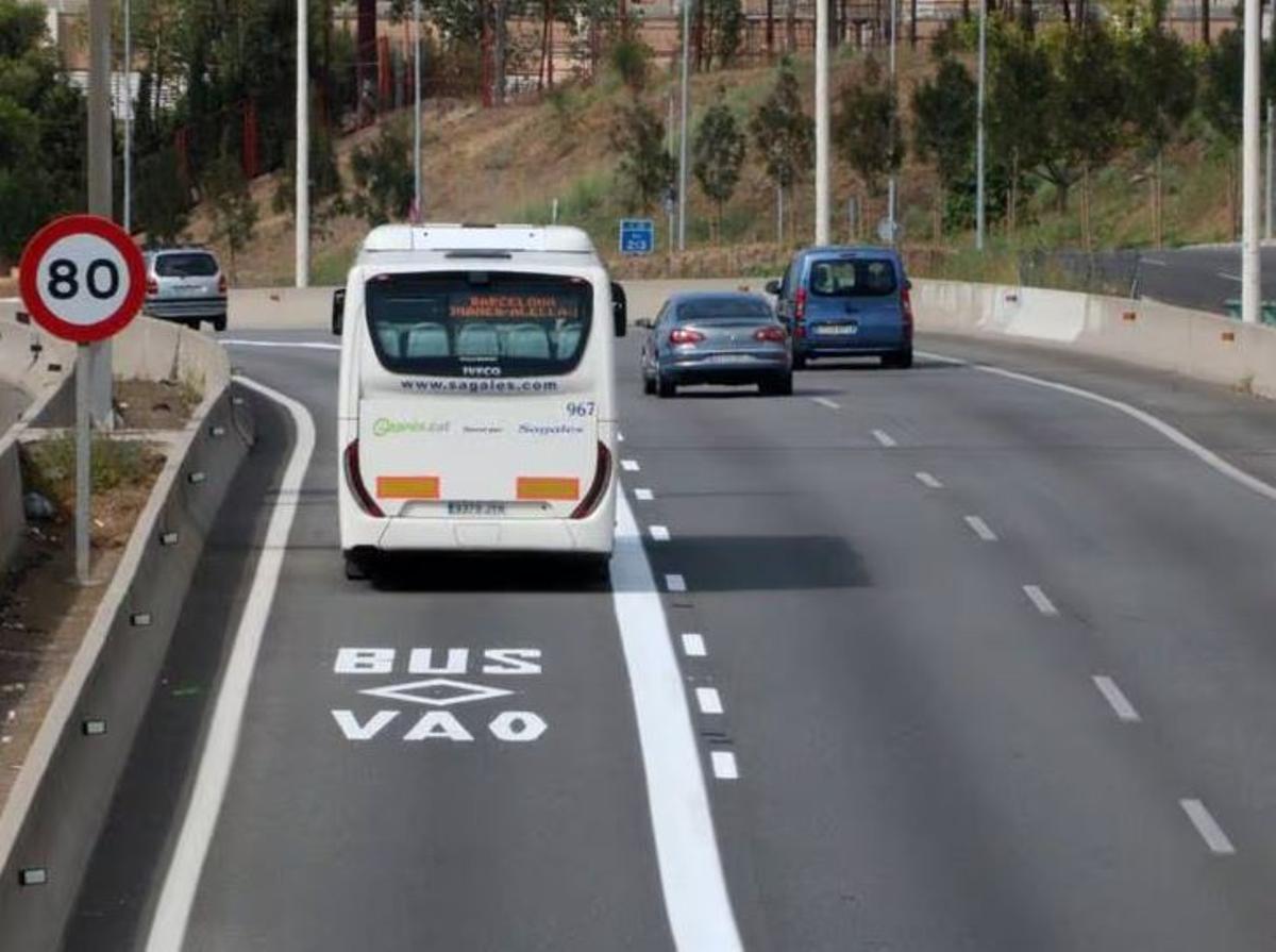 Un carril Bus-VAO.
