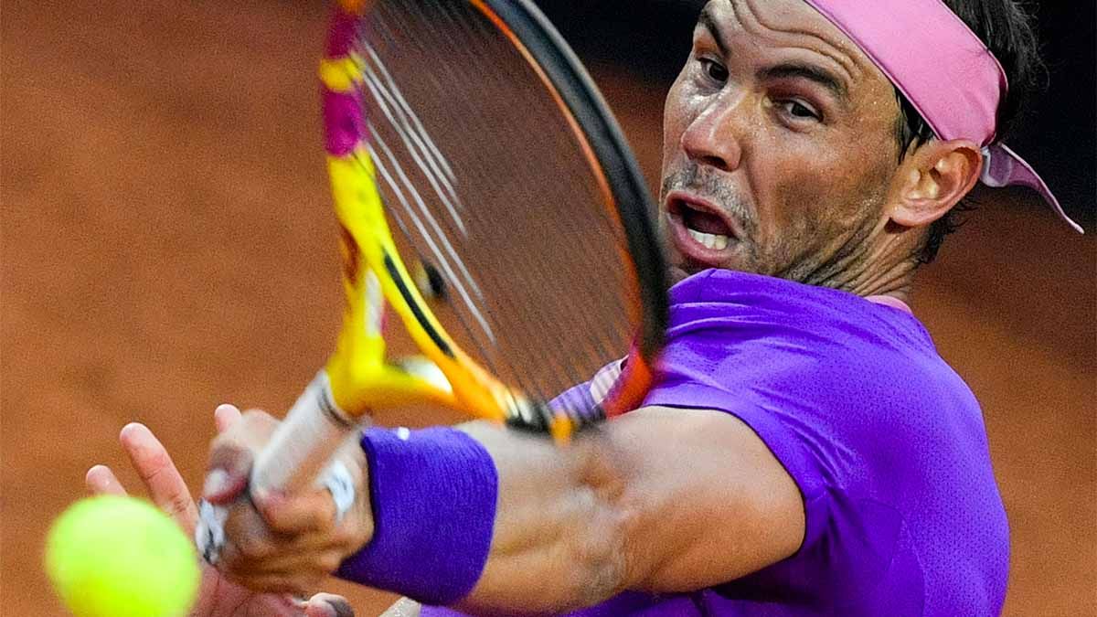 Rada Nadal durante su debut en el Masters 1000 Roma