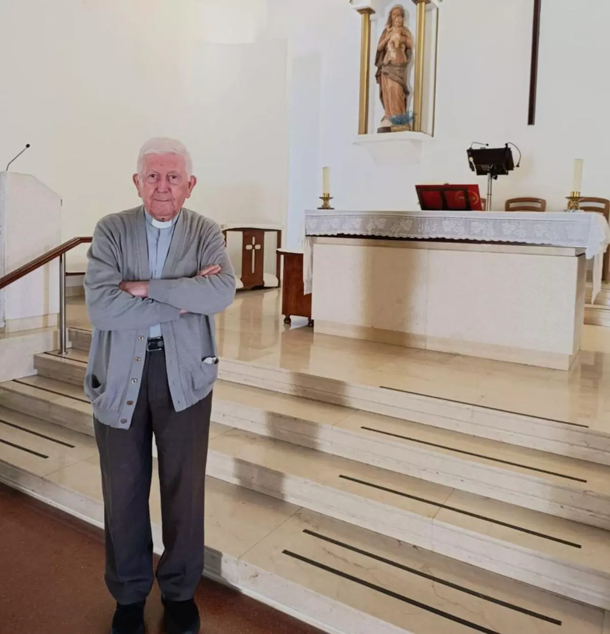 La despedida del cura de La Fresneda, que se va a Covadonga: "De Siero me llevo mucho cariño y agradecimiento"