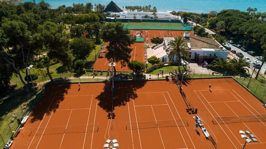 Las instalaciones del 'Rafa Nadal Tennis Center' de Marbella.