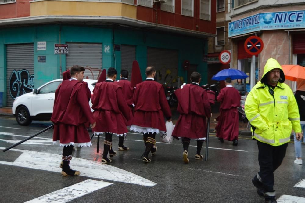 La procesión del Perdón se queda en San Antolín