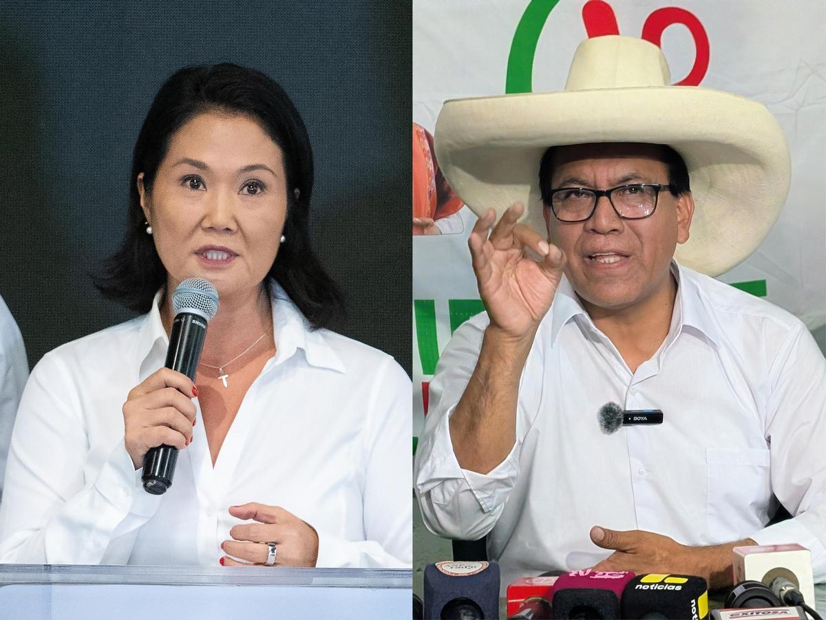 Fujimori  i Sánchez demanen el vot als indecisos per guanyar al Perú