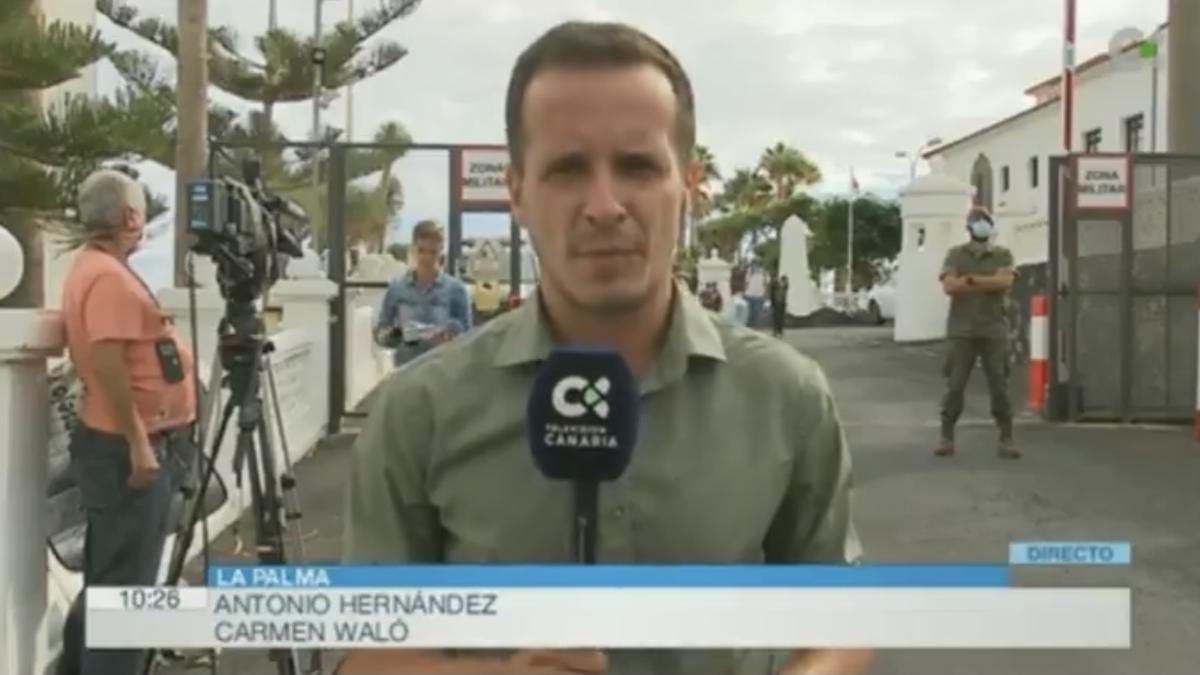 La Televisió Canària arrasa en la seva retransmissió del volcà de La Palma i aconsegueix audiències històriques