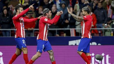 Atlético de Madrid - Athletic Club: El gol de Ángel Correa
