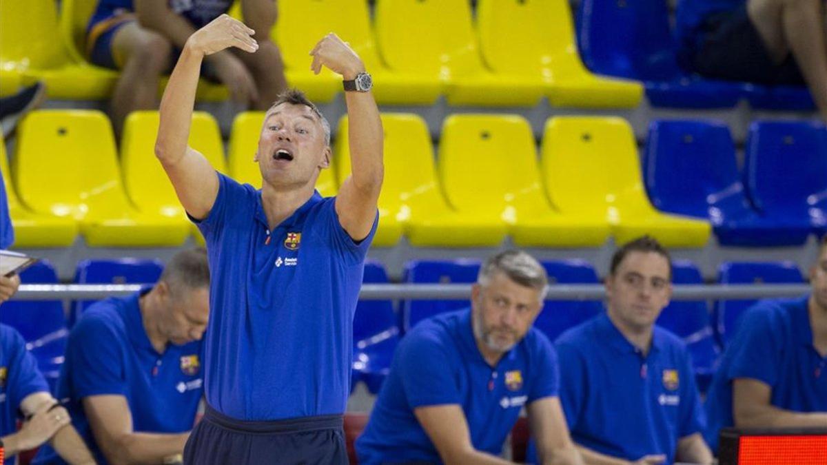 Jasikevicius se mostró satisfecho con el partido de su equipo