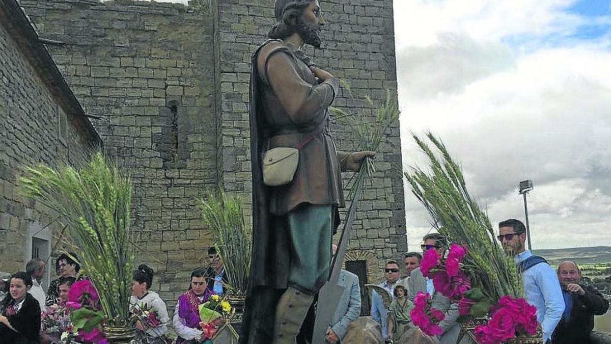 Almudévar ha podido volver a disfrutar de un fin de semana de San Isidro, algo que no ocurría desde 2019. | SERVICIO ESPECIAL