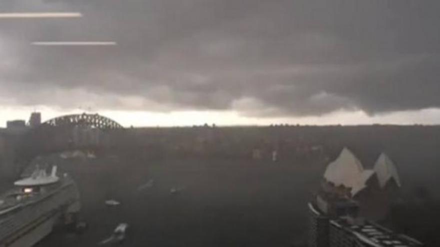 Un tornado causa daños en el sur de Sidney