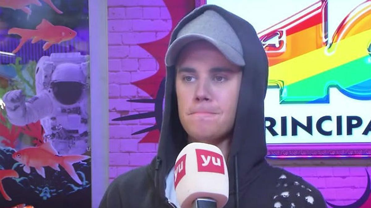 Justin Bieber només va estar vuit minuts al programa radiofònic de Dani Mateo.