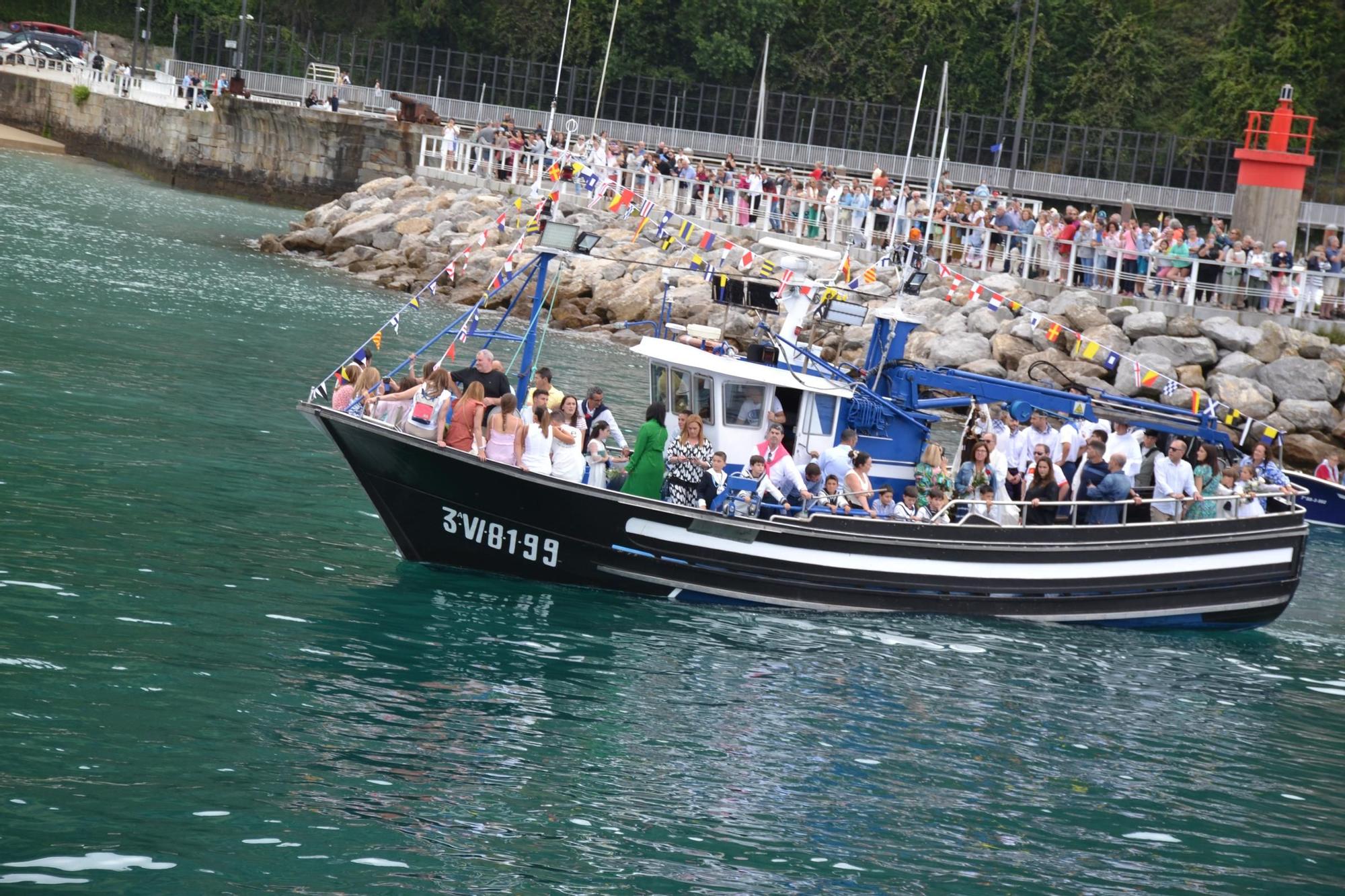 Lastres celebró la Virgen del Carmen