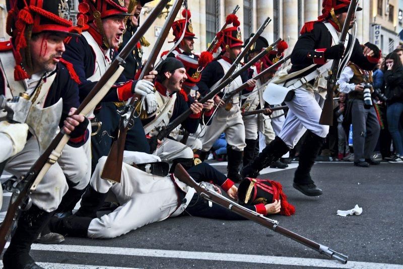 Recreación de la Batalla de Los Sitios en Zaragoza