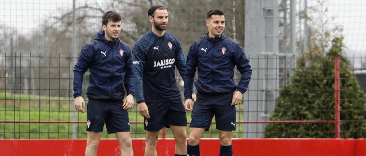 Guille Rosas, Mario González y Gaspar Campos