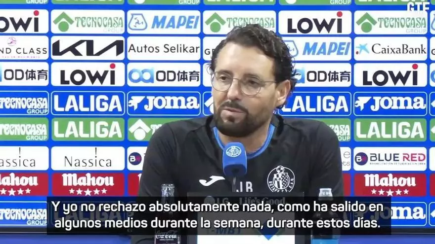 Bordalás y su futuro: "No rechazo absolutamente nada"