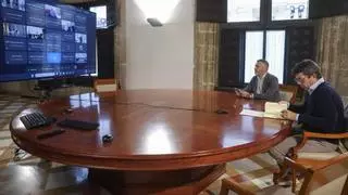 Mazón se reúne de urgencia en el Palau: "No puede volver a ocurrir"