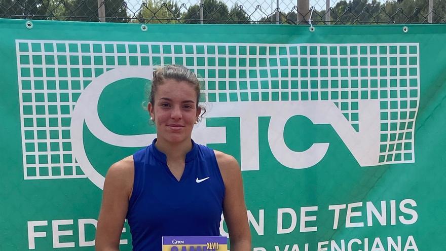 Loles Carbó Chova, subcampeona júnior de la Comunitat Valenciana