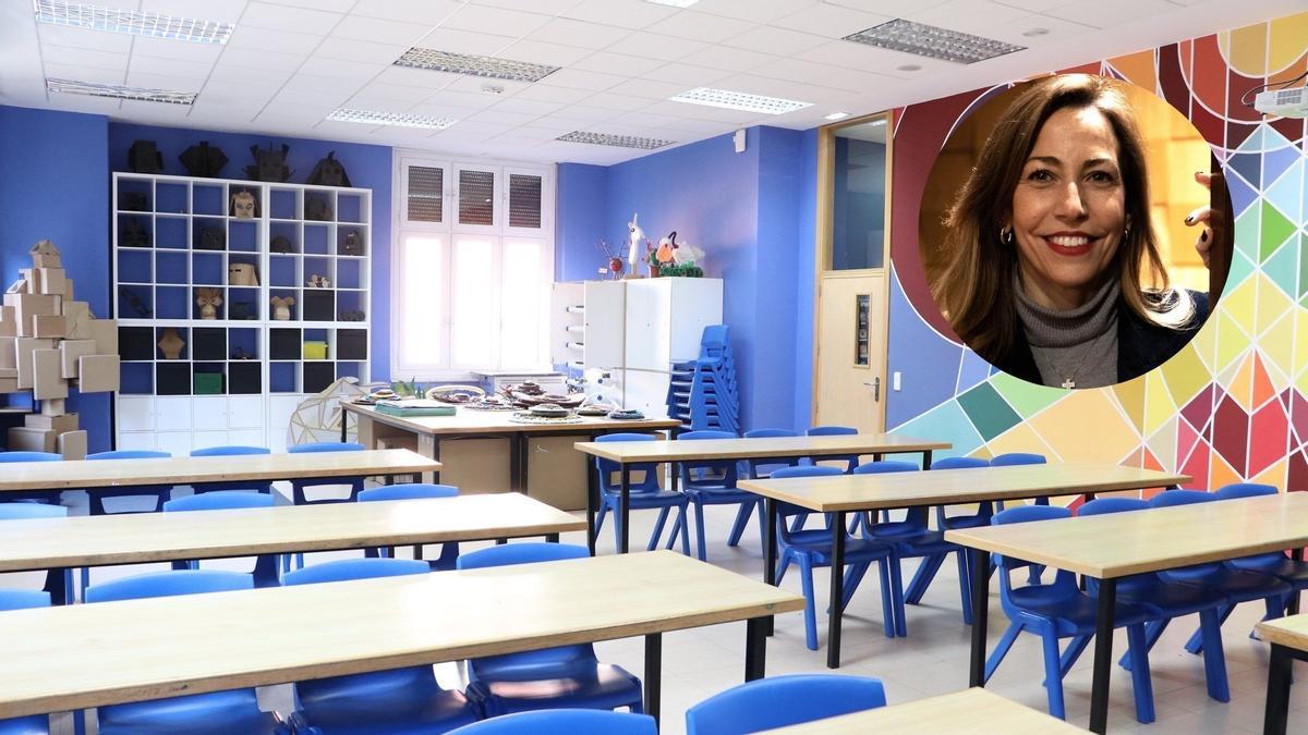 Natalia Chueca estudió en un céntrico colegio de Zaragoza