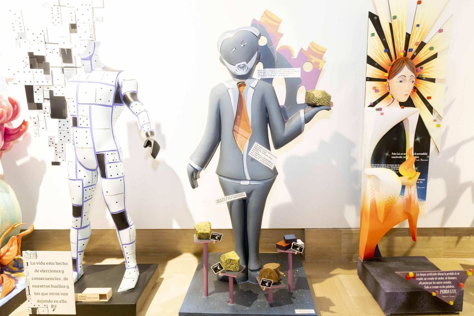 La exposición del Ninot, un homenaje a Pedro Luis Sirvent