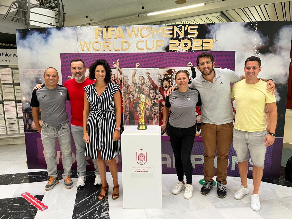 EXPOSICIÓN DE LA COPA DEL MUNDO FEMENINA 2023.