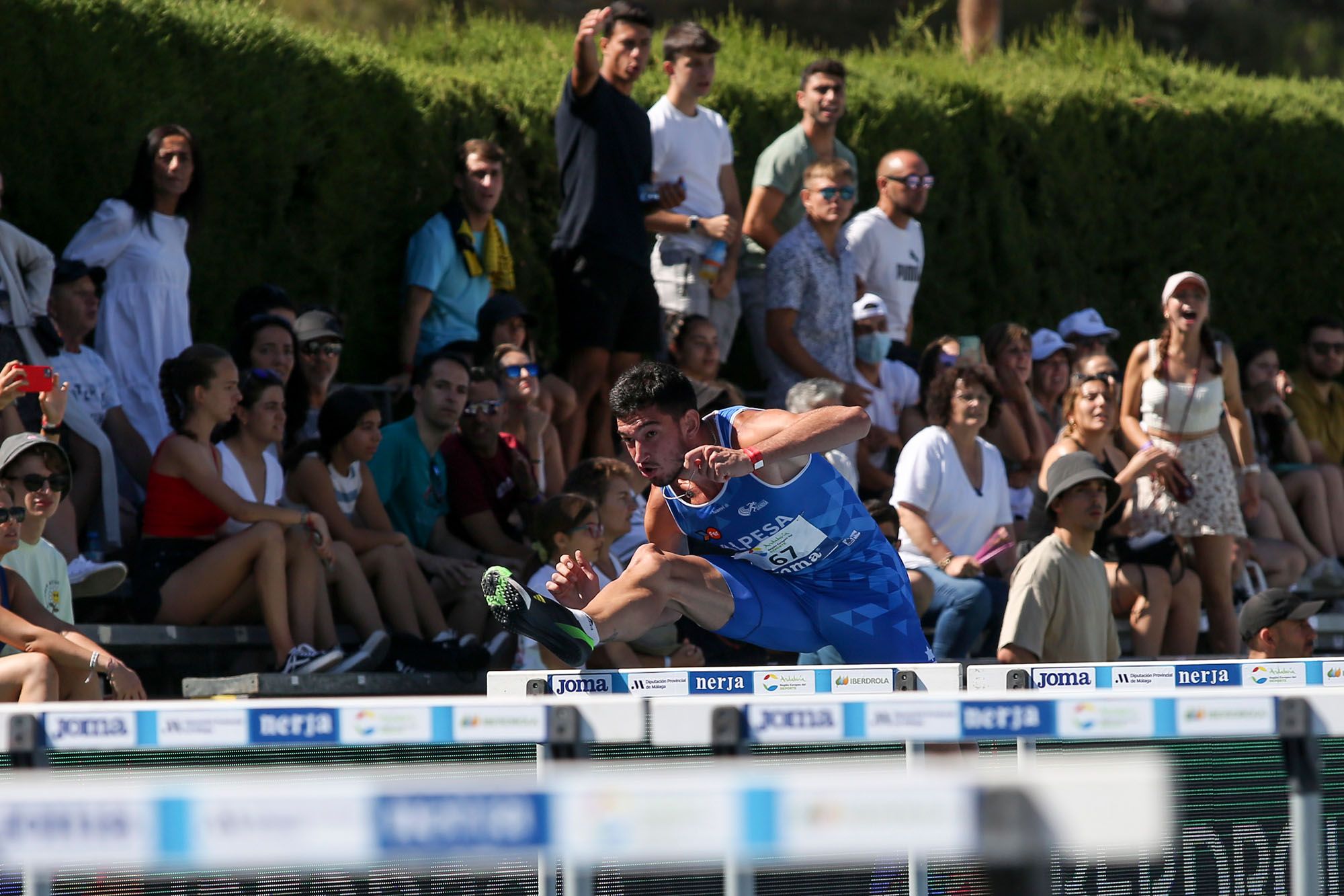 El campeonato nacional de atletismo de Nerja, en imágenes