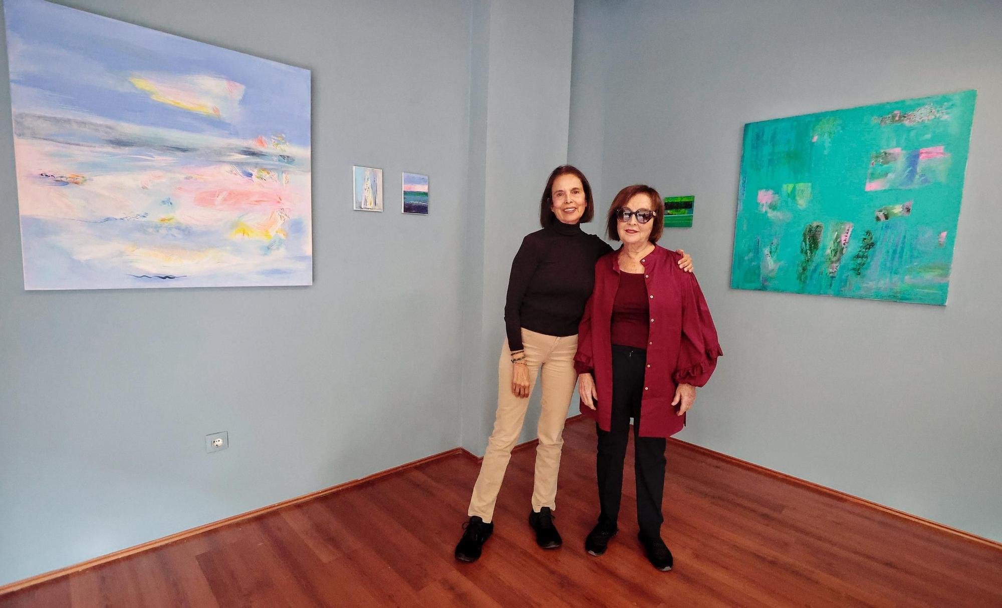 Exposición de pintura de Rossana Durán & Ana Delgado