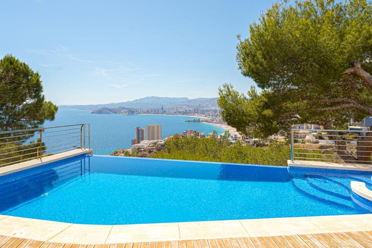 Una vivienda de lujo en el Rincón de Loix, en Benidorm.