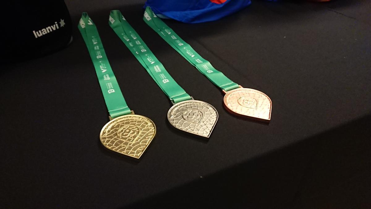 Medallas del Medio Maratón Valencia