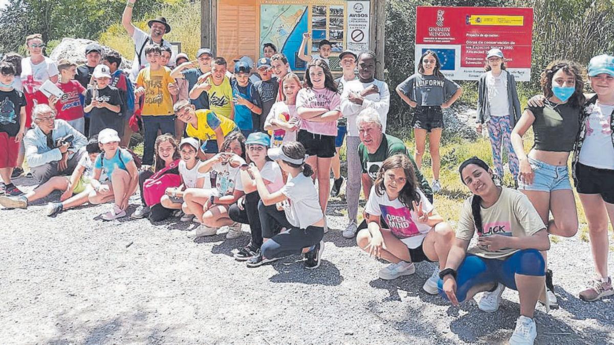 En el programa de voluntariado del colegio Juan Carlos I de Almenara participan 37 alumnos del centro