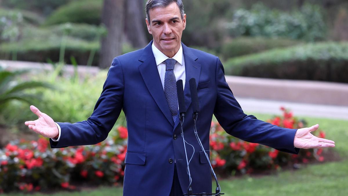 El presidente del Gobierno, Pedro Sánchez.