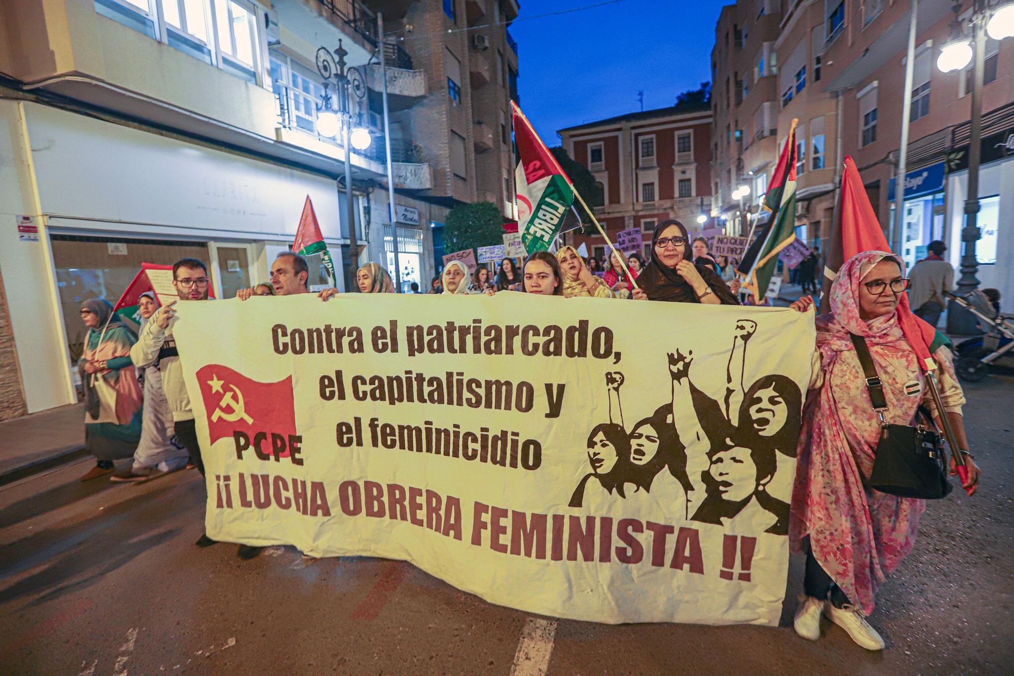 Marcha 8M en Orihuela