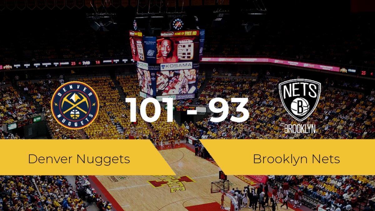 Denver Nuggets logra derrotar a Brooklyn Nets en el Pepsi Center (101-93)
