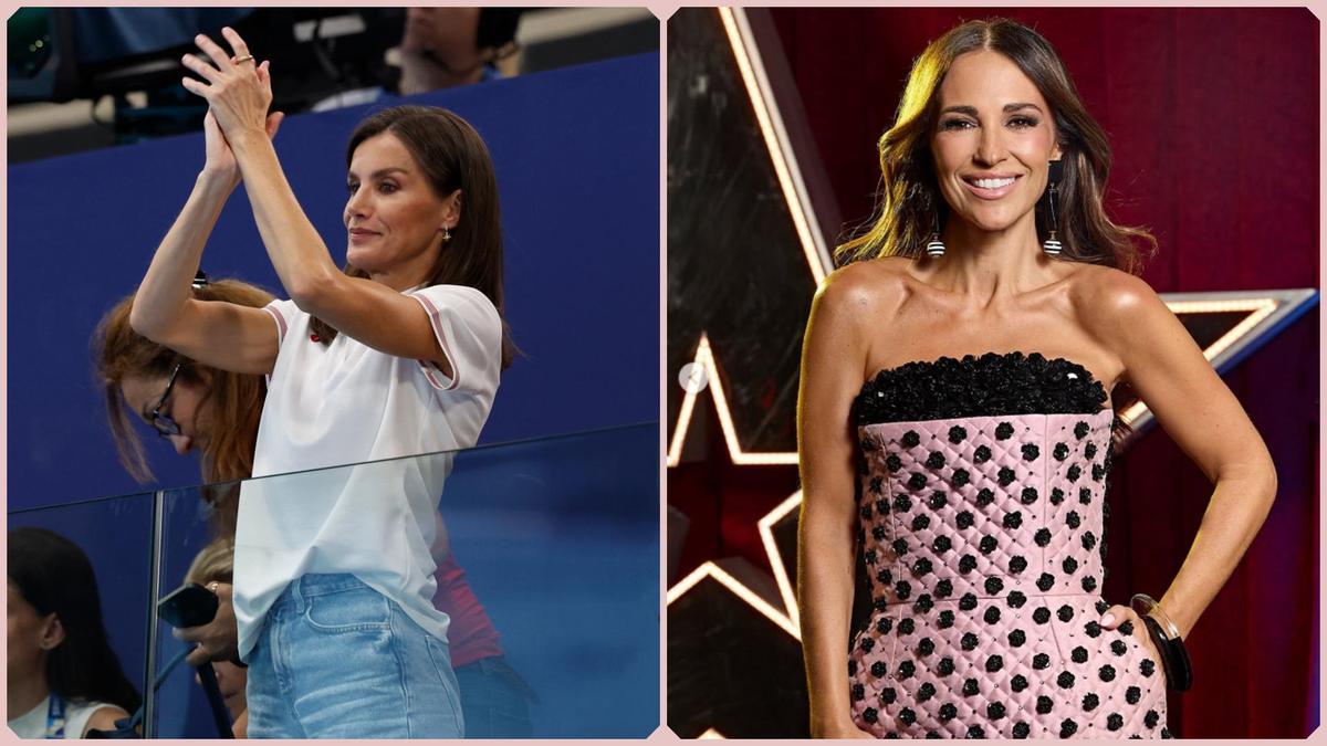 Letizia y Paula Echevarría, representantes españolas de la moda de los brazos poderosamente torneados.