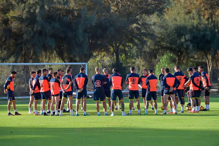 Entrenamiento de la UDLP en Las Burras