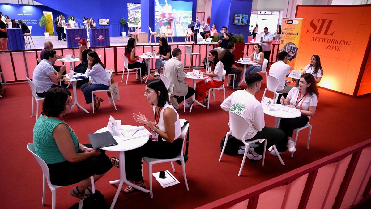 Zona dedicada al networking en la edición pasada.