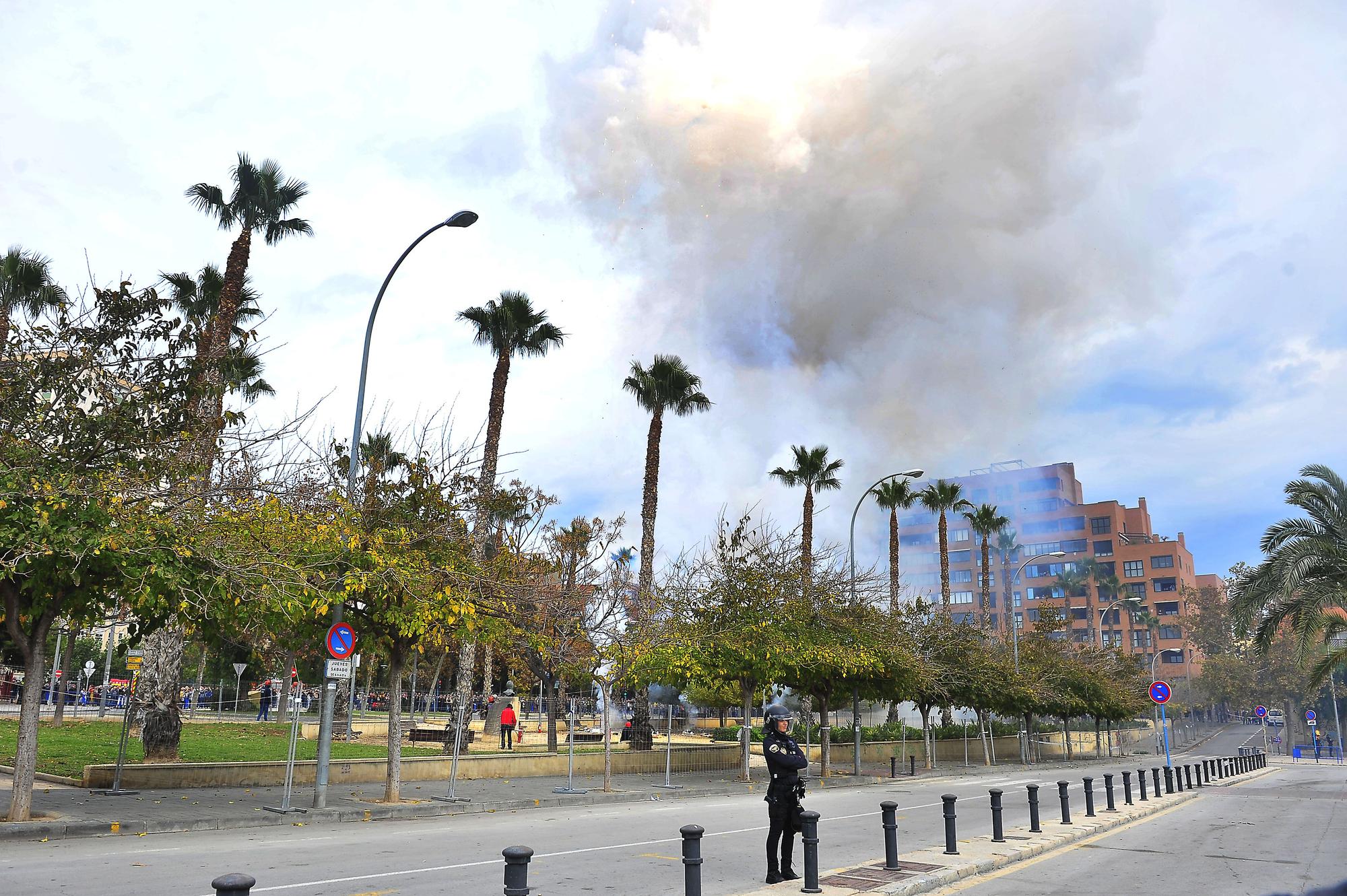 Primera mascletà de Alicante en 2023