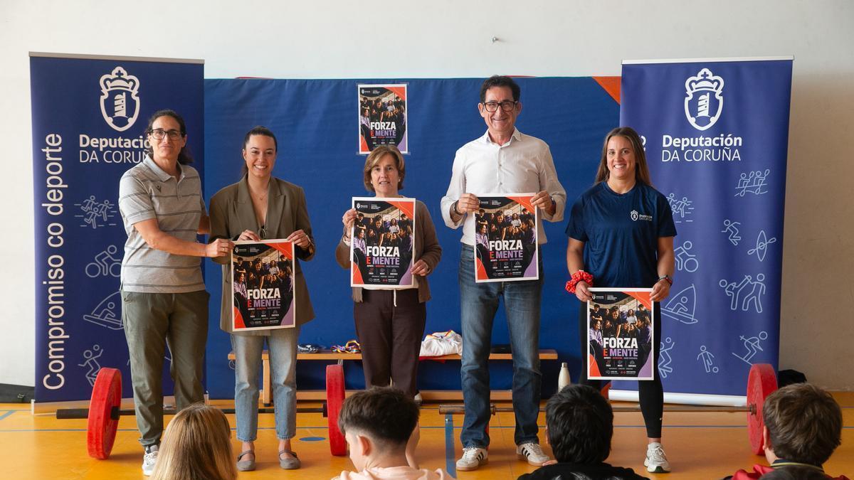 Presentación del nuevo programa deportivo en el IES Rego da Trabe.