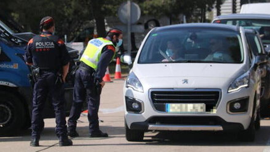 El control de mobilitat que han fet els Mossos a l&#039;àrea de servei del Baix Ebre, a l&#039;AP-7