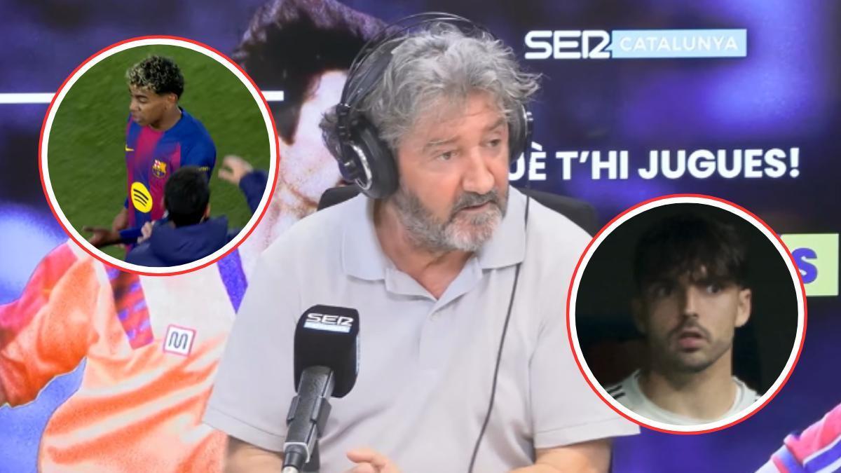 José Mari Bakero no acepta los gestos de los futbolistas al irse al banquillo sustituidos.