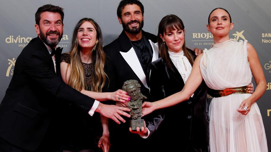 Todos los valencianos premiados en los Goya de 2022