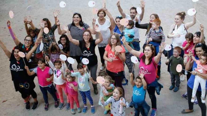 La Semana Mundial de la Lactancia toma ritmo con una &quot;flashmob&quot; en el centro de la capital