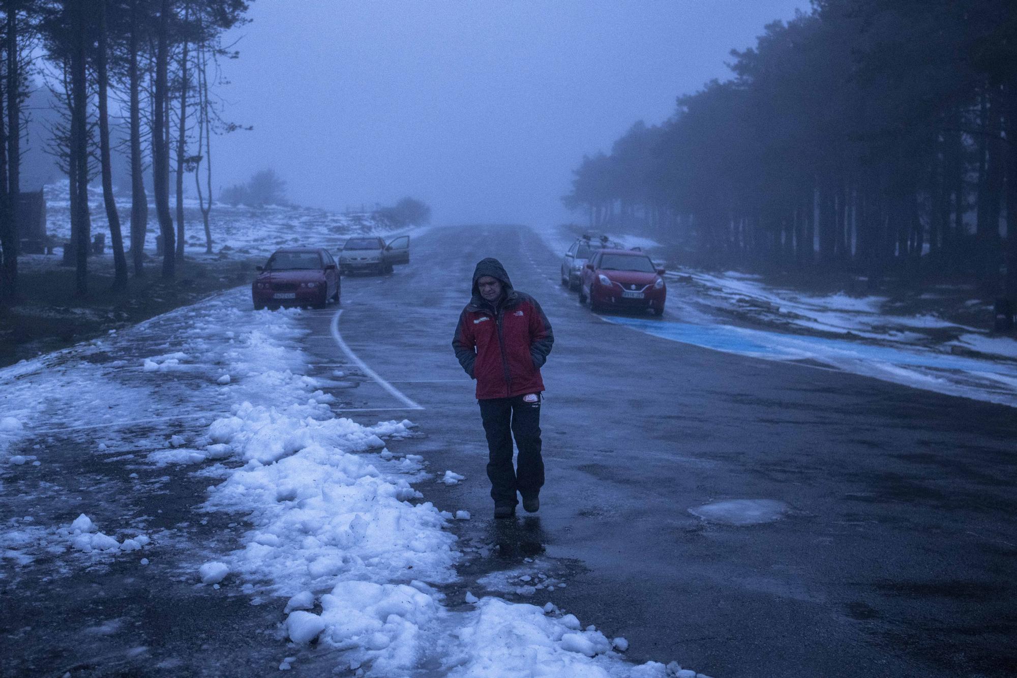 Nieve en Manzaneda.