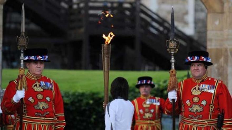 La antorcha olimpica, de tour por Londres