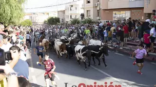 El segundo día de encierros de Moratalla deja tres heridos por asta de toro
