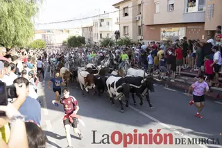 El segundo encierro de las Fiestas de Moratalla se salda con un herido