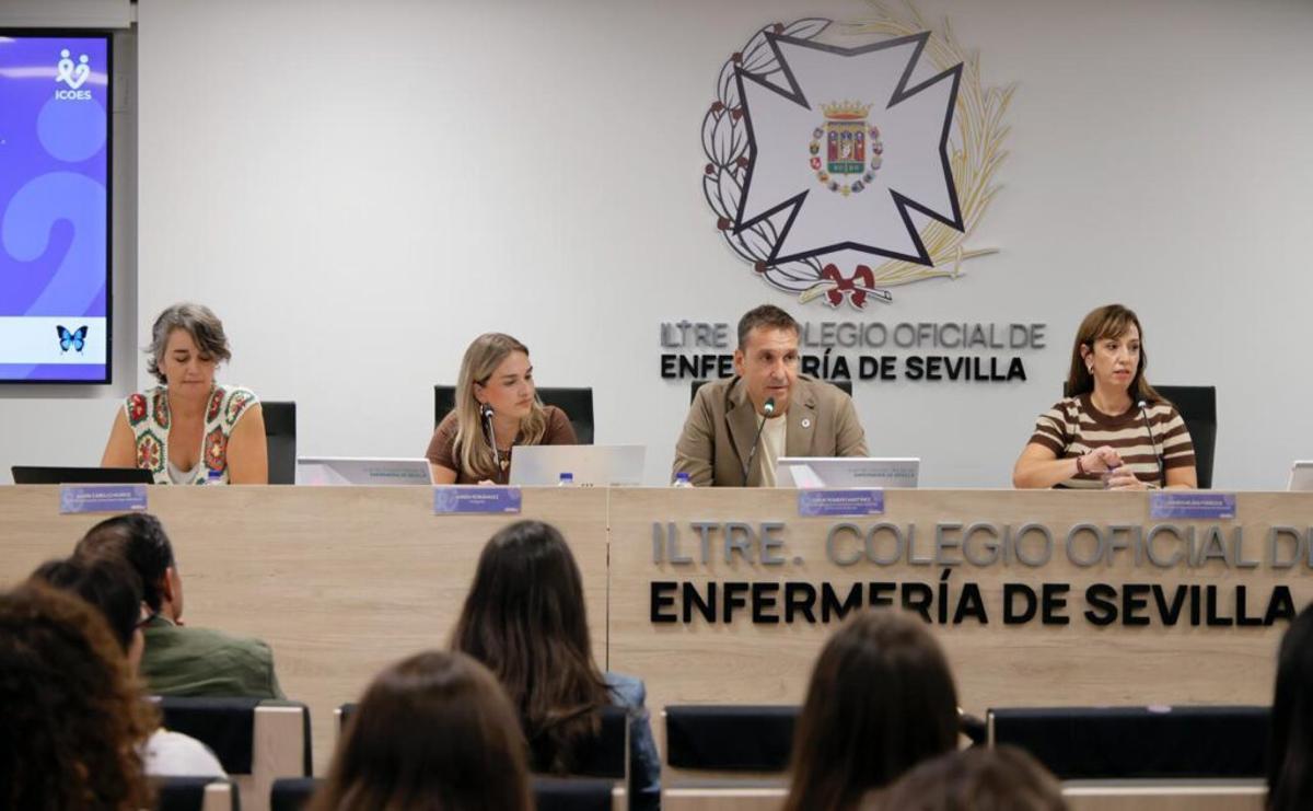 Mesa de talleres de las II Jornadas Andaluzas de Concienciación sobre el Duelo Perinatal.